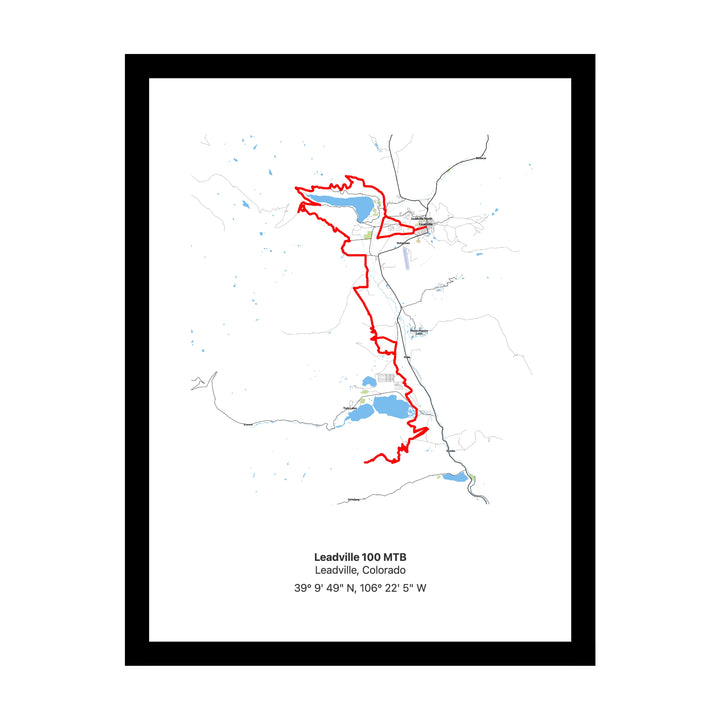 Personalised Strava route map art print