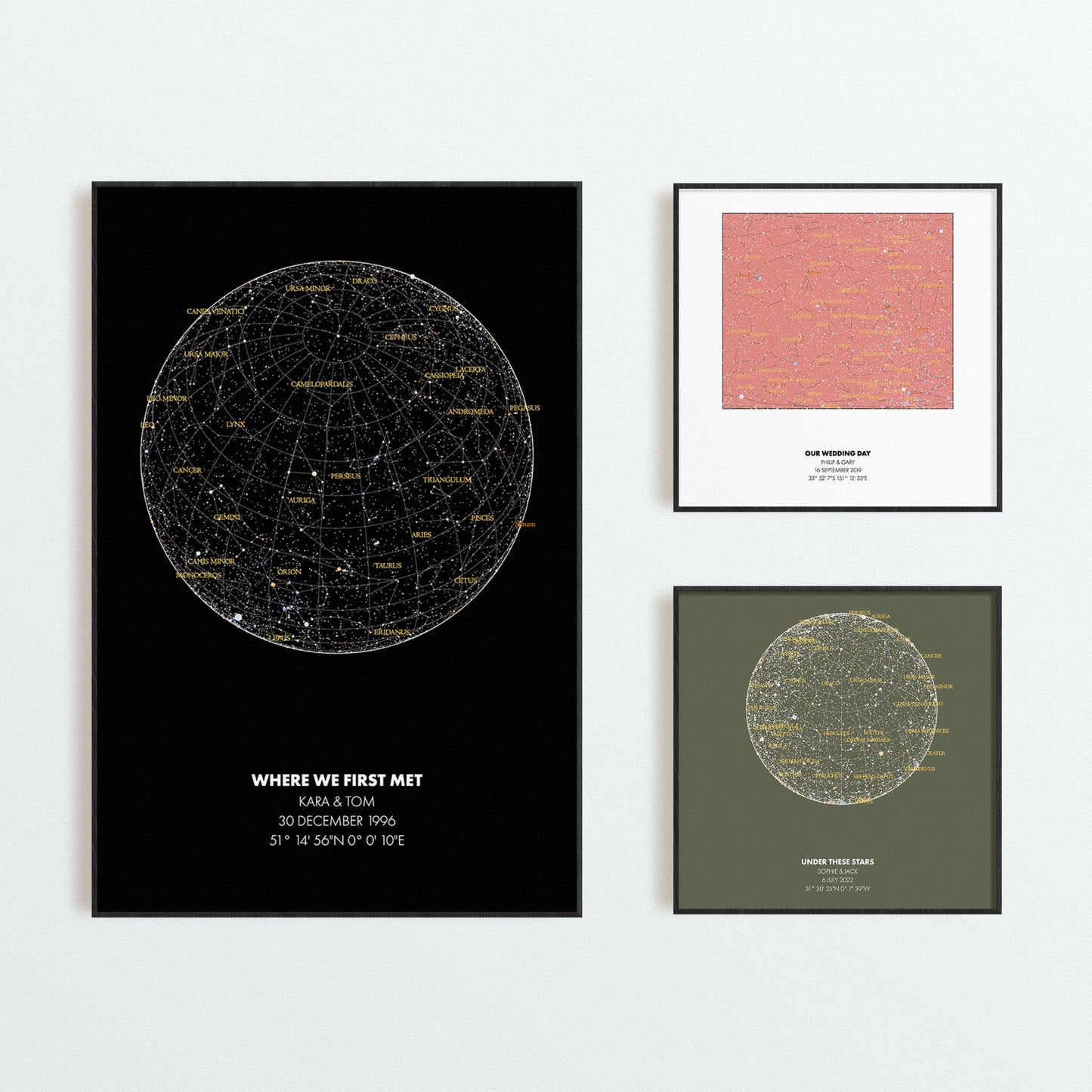 Map Of The Stars Print