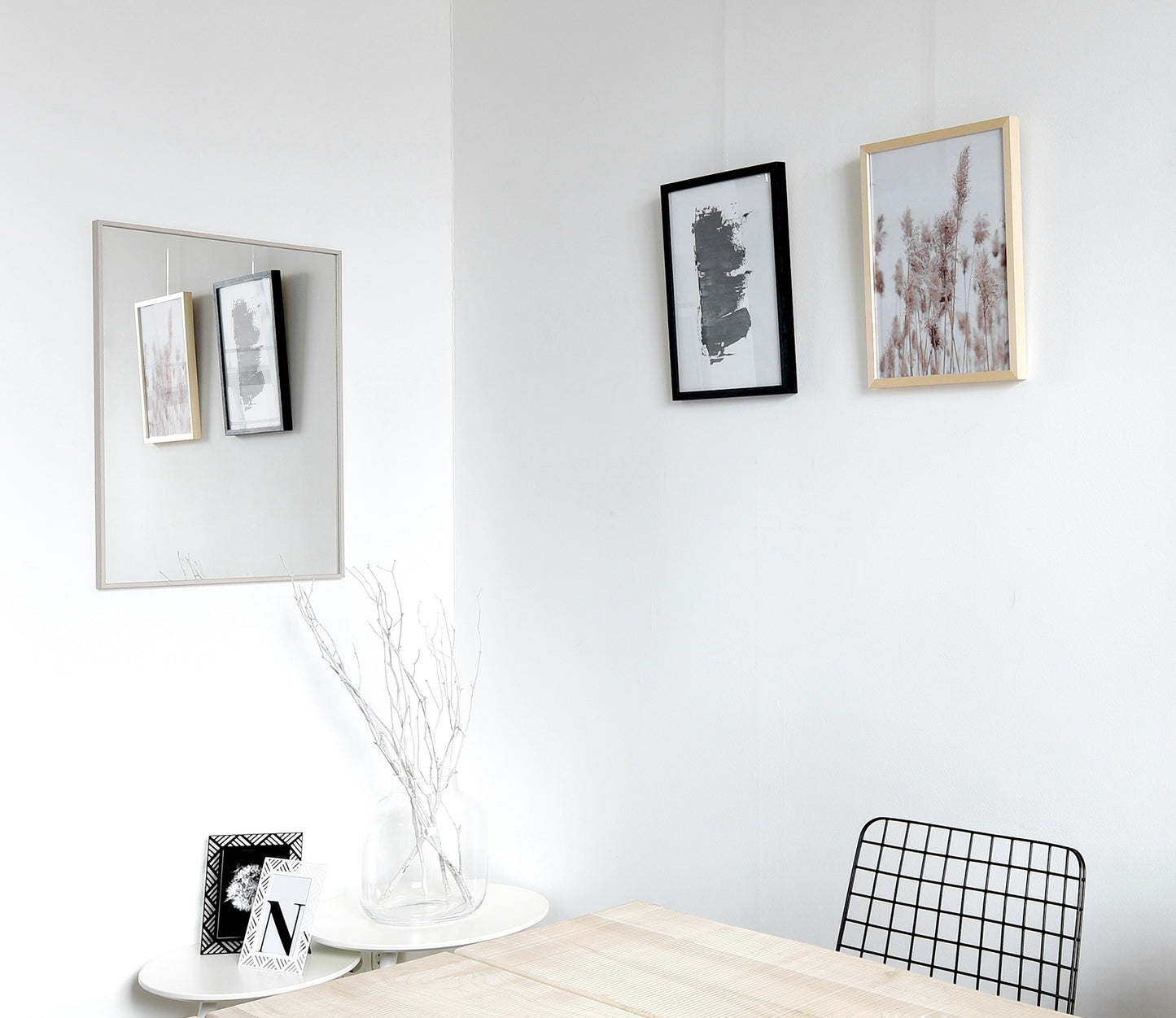 Nielsen Alpha Wall Mirror in situ