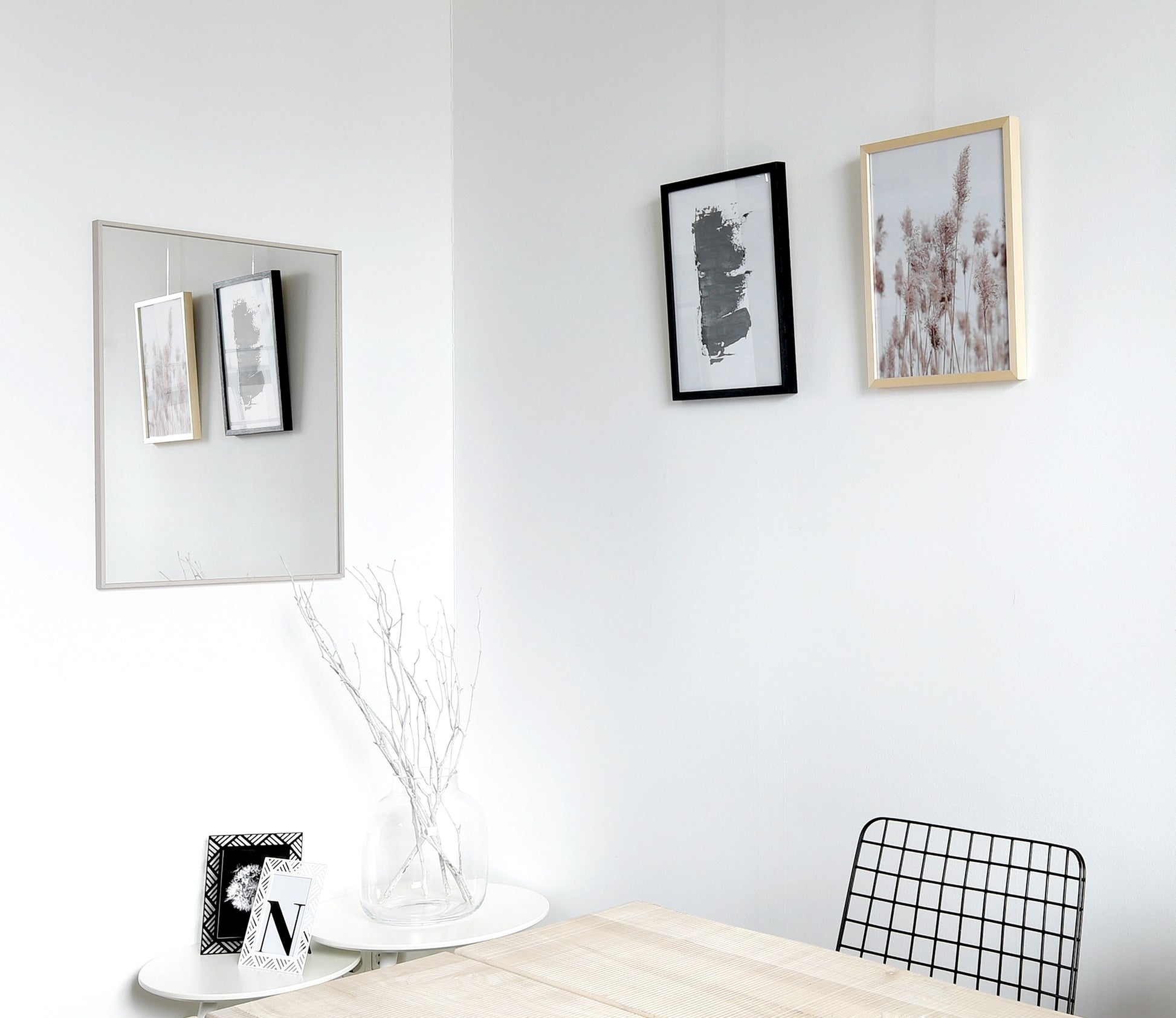Nielsen Alpha Wall Mirror in situ