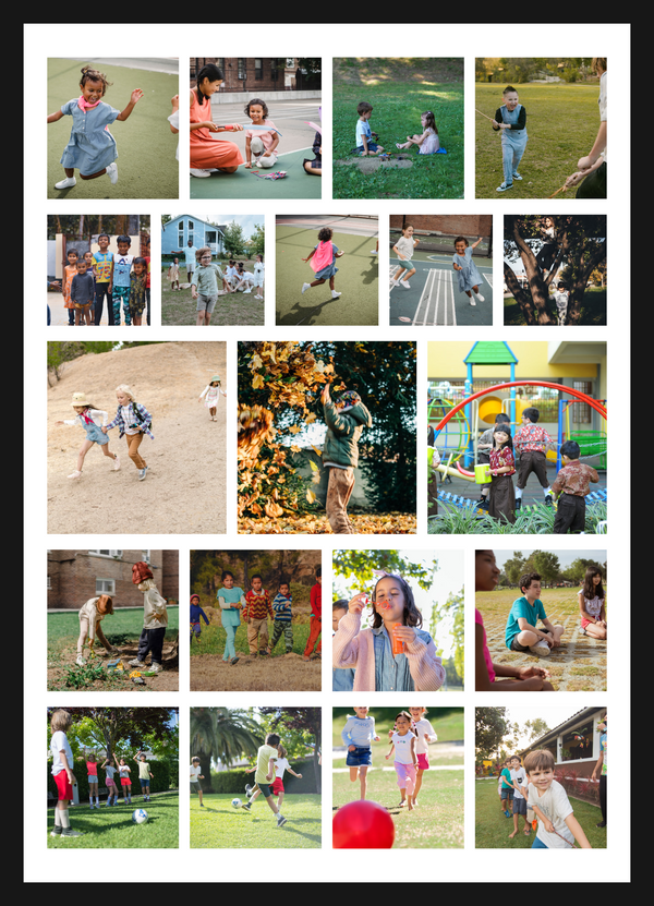 20 Photo Collage Print