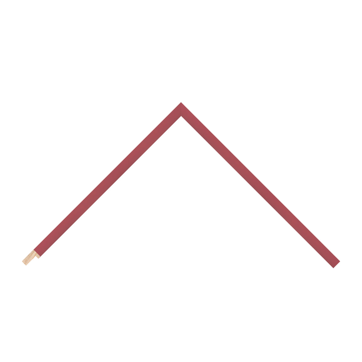 Dark Red Wood / 13mm x 22mm detail