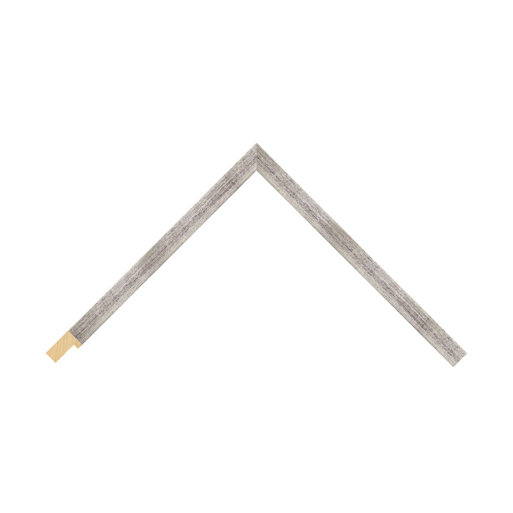 Antique Silver Wood Frame (Closed Grain) / 20mm x 32mm detail