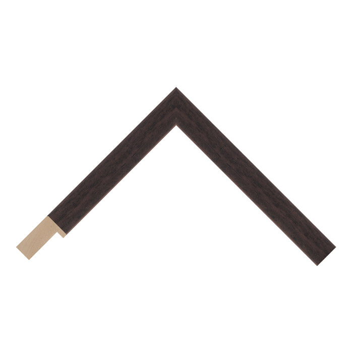 Brown Wood Frame (Closed Grain) moulding detail