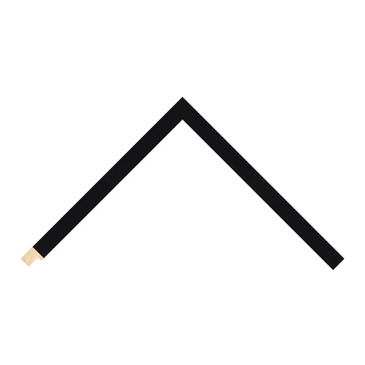Black Wood (Closed Grain) / 21mm x 22mm