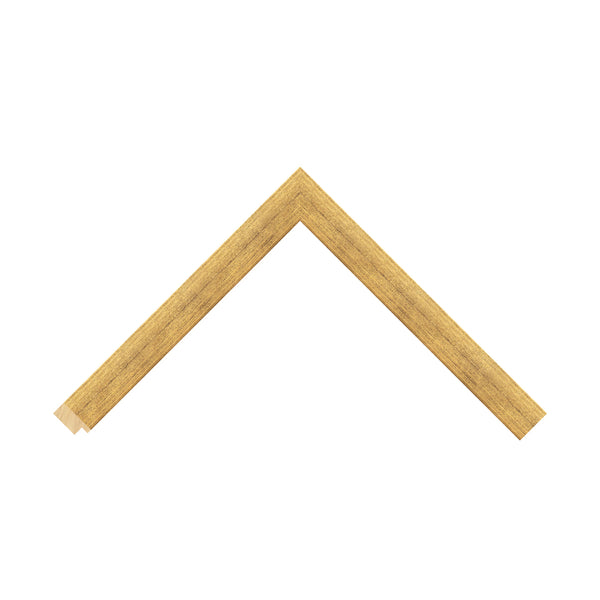 Antique Gold Wood (Open Grain) / 33mm x 13mm