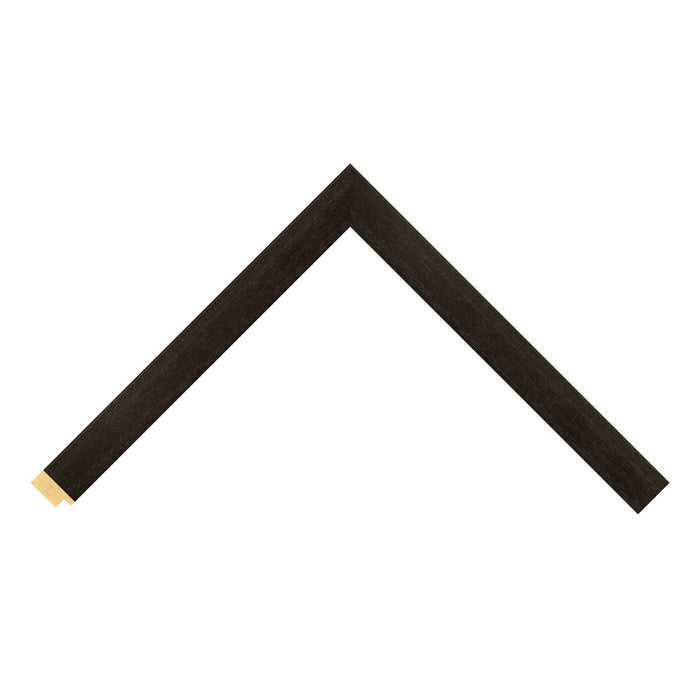 Black Wood - (Open Grain) moulding detail