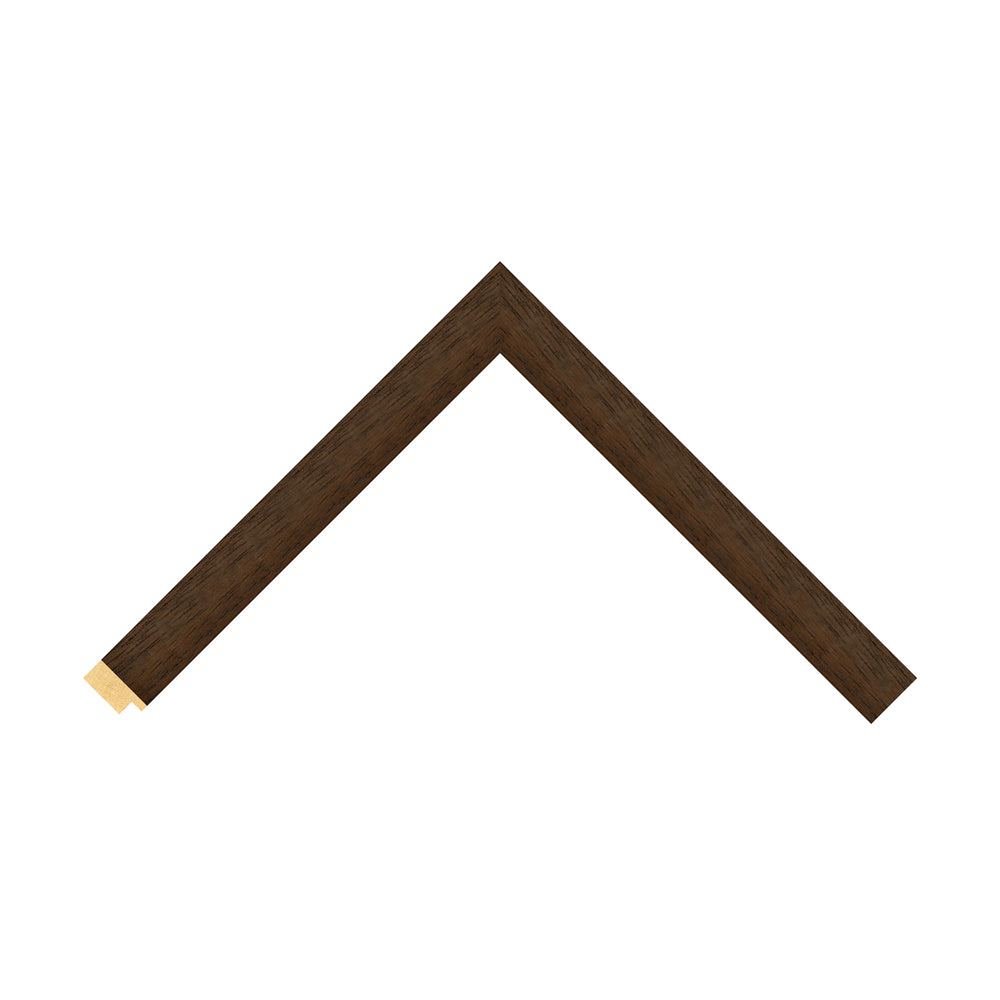 Brown Wood - (Open Grain) / 33mm x 13mm detail