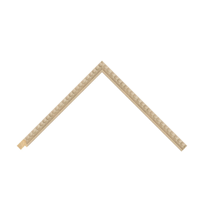 Cream Wood Bobbin moulding detail