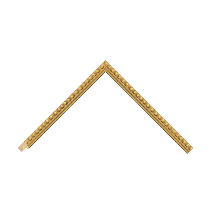 Gold Wood Bobbin moulding detail