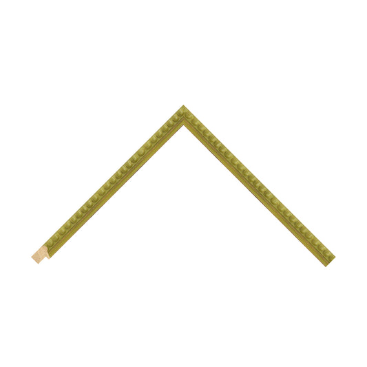 Green Wood Bobbin / 20mm x 25mm