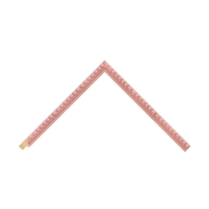 Pink Wood Bobbin moulding detail