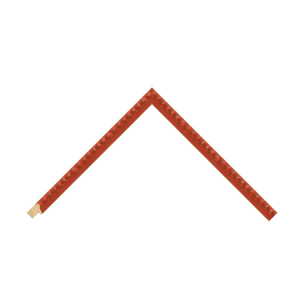 Red Wood Bobbin / 20mm x 25mm