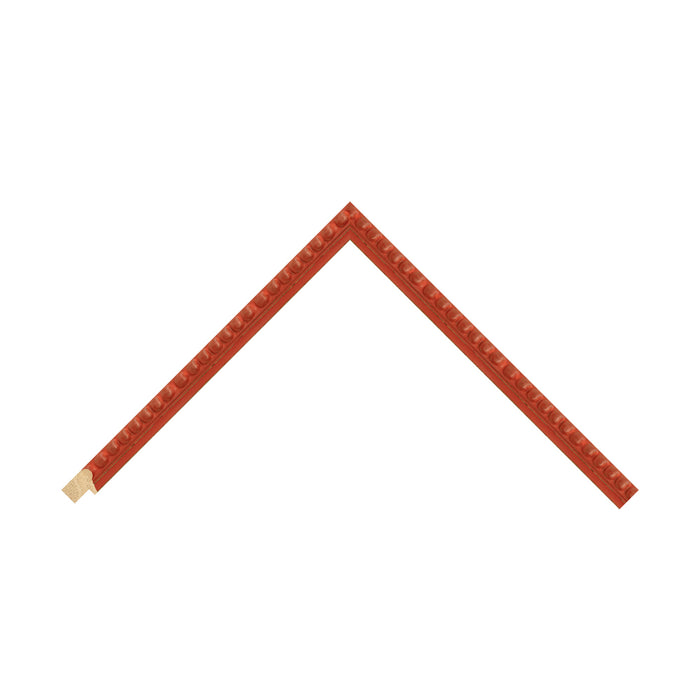 Red Wood Bobbin moulding detail