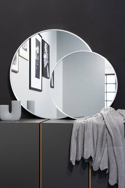 Nielsen Jaron Round Mirror in situ
