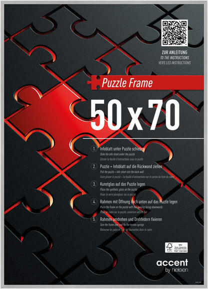 1000 piece puzzle frame 50x70cm