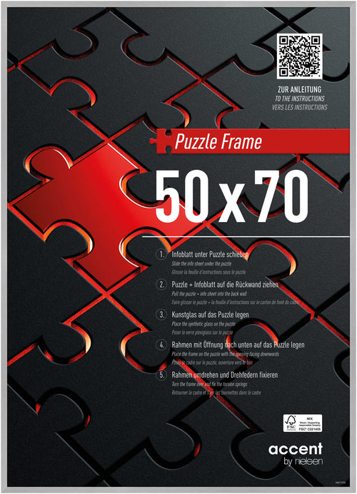 1000 piece puzzle frame 50x70cm
