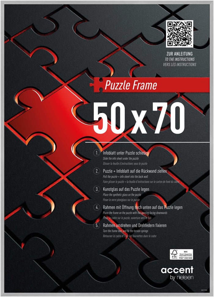 1000 piece puzzle frame 50x70cm