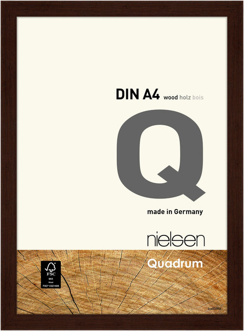 Quadrum wenge wood picture frame