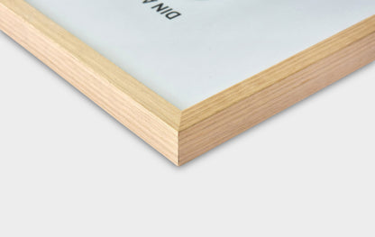 Quadrum oak frame corner detail