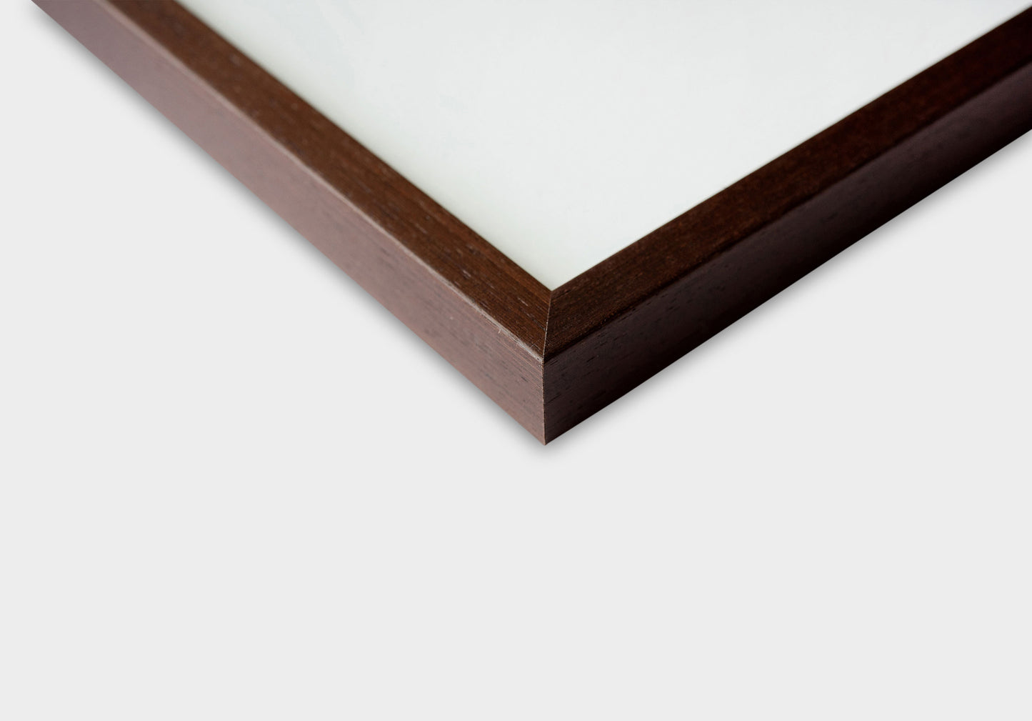 Quadrum wenge frame corner detail