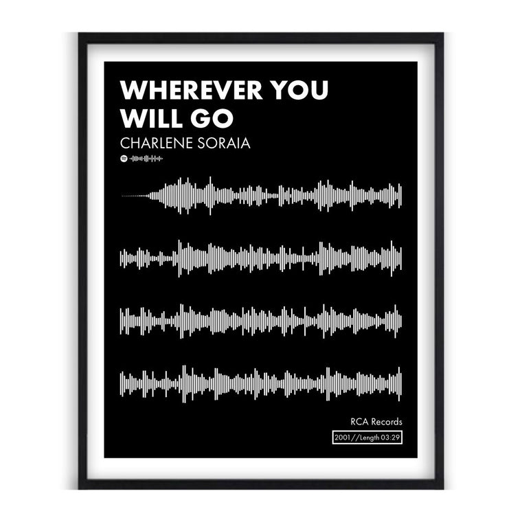 Sound wave art
