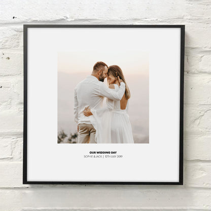 Personalised Wedding Photo