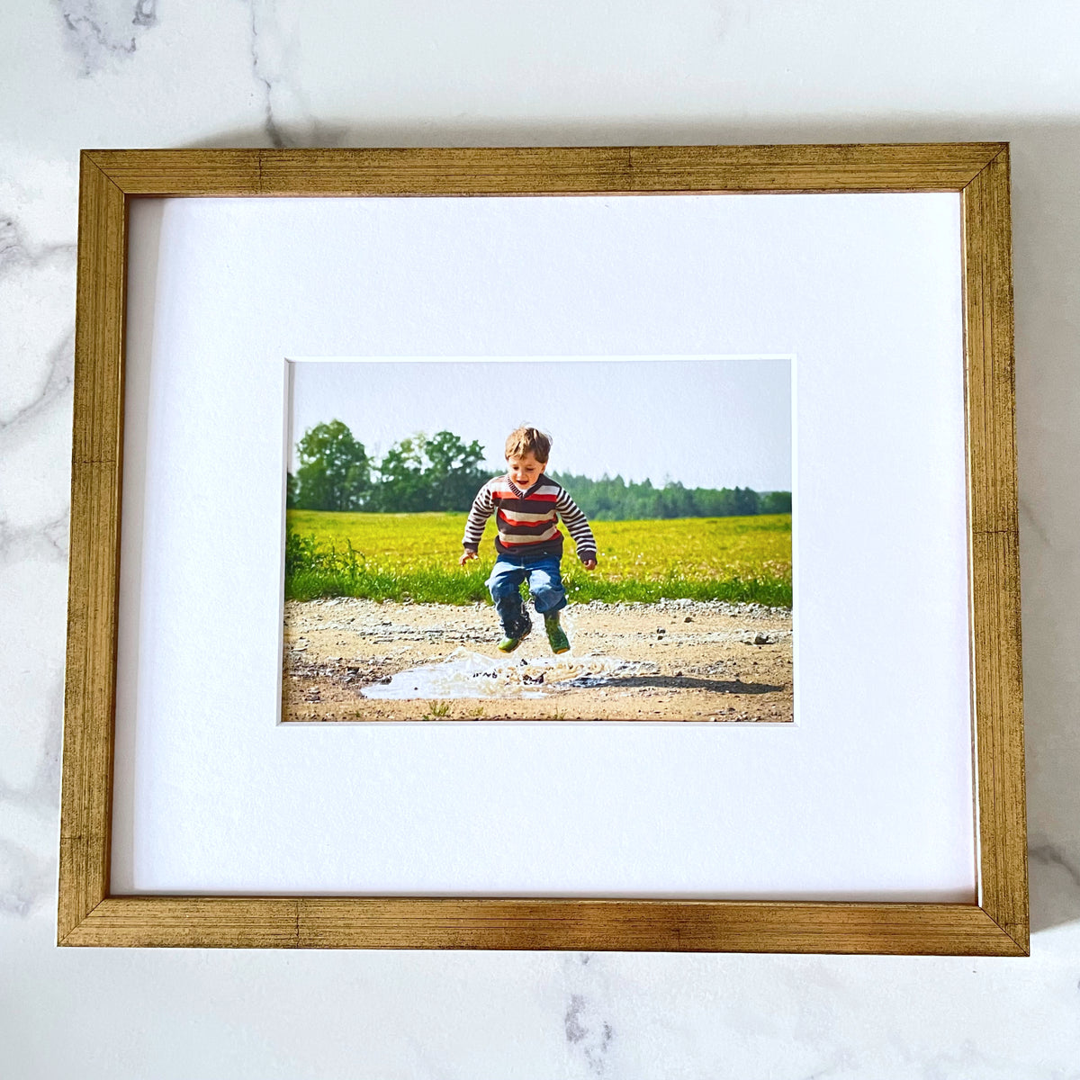 Framed photo print example